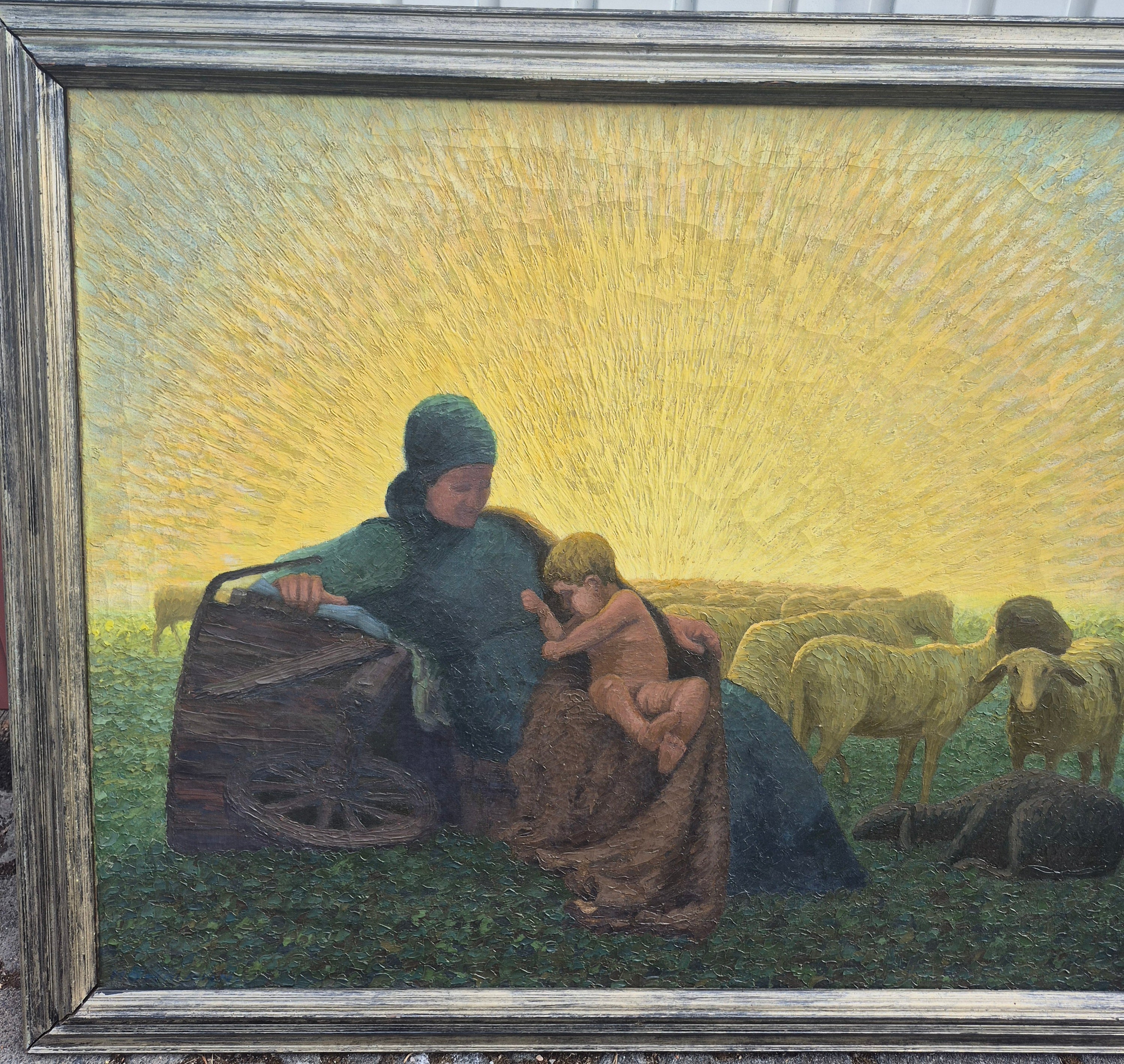 Gemälde sig. Höhmann