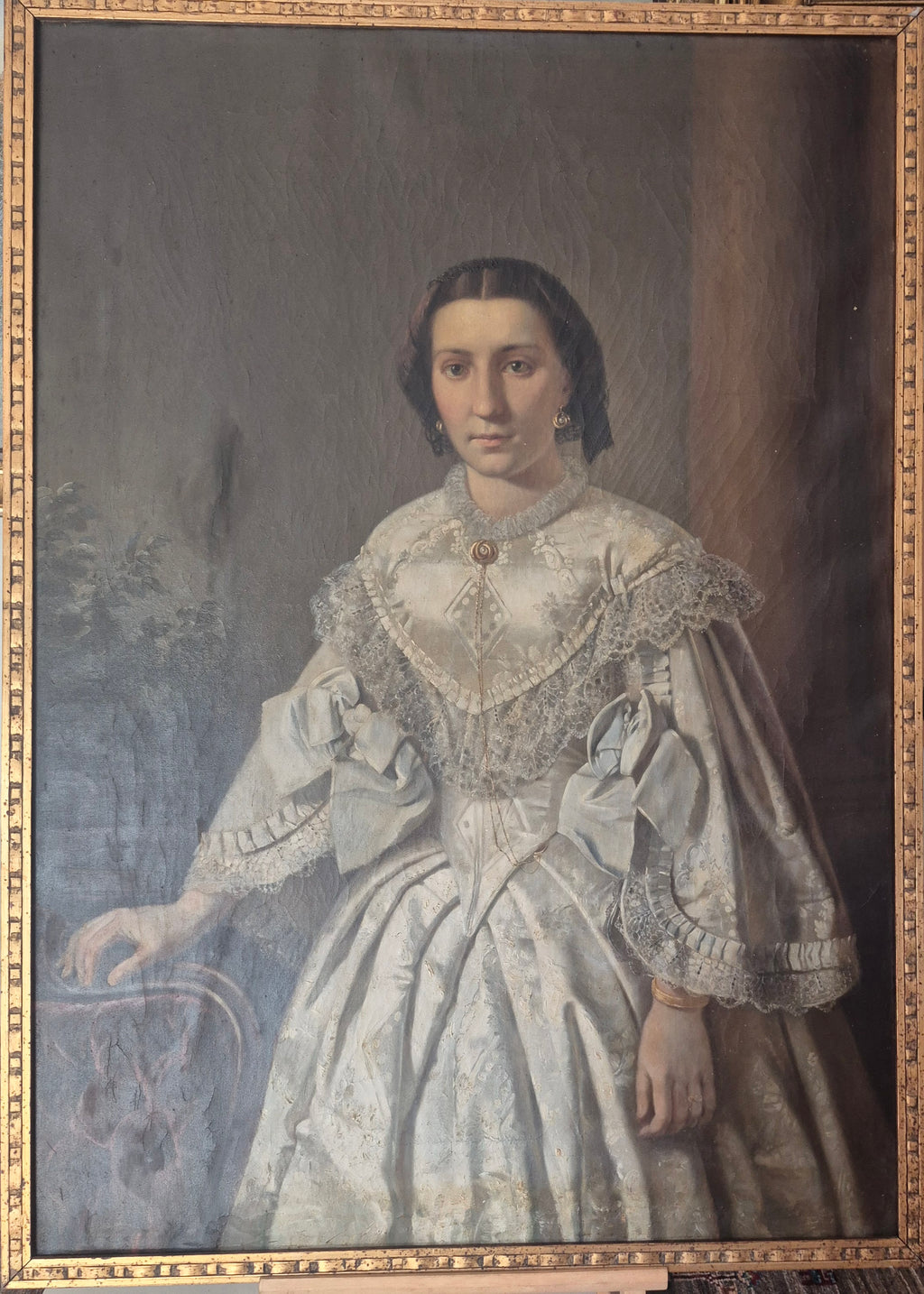 Gemälde sig. A. Grusdin