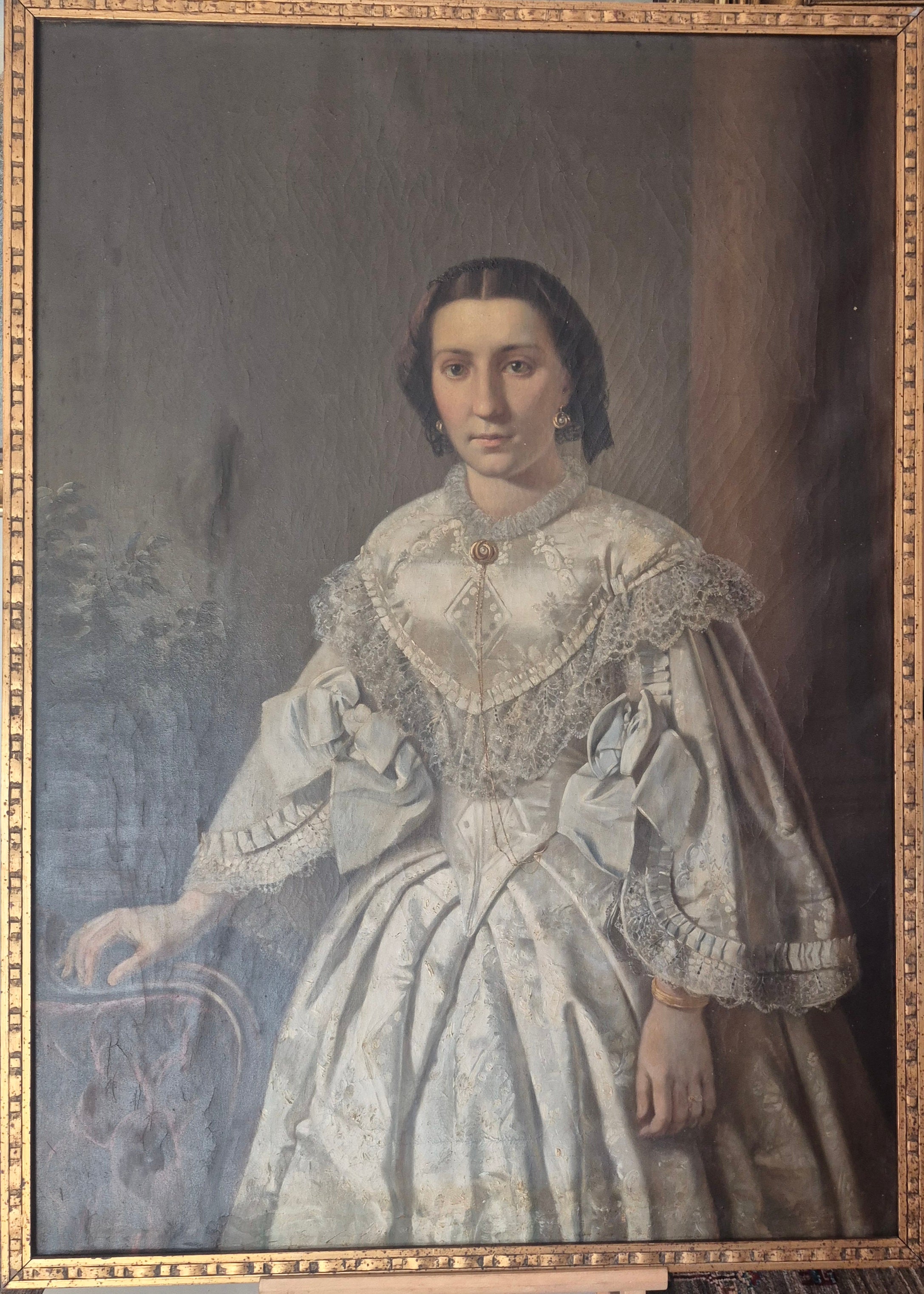 Gemälde sig. A. Grusdin