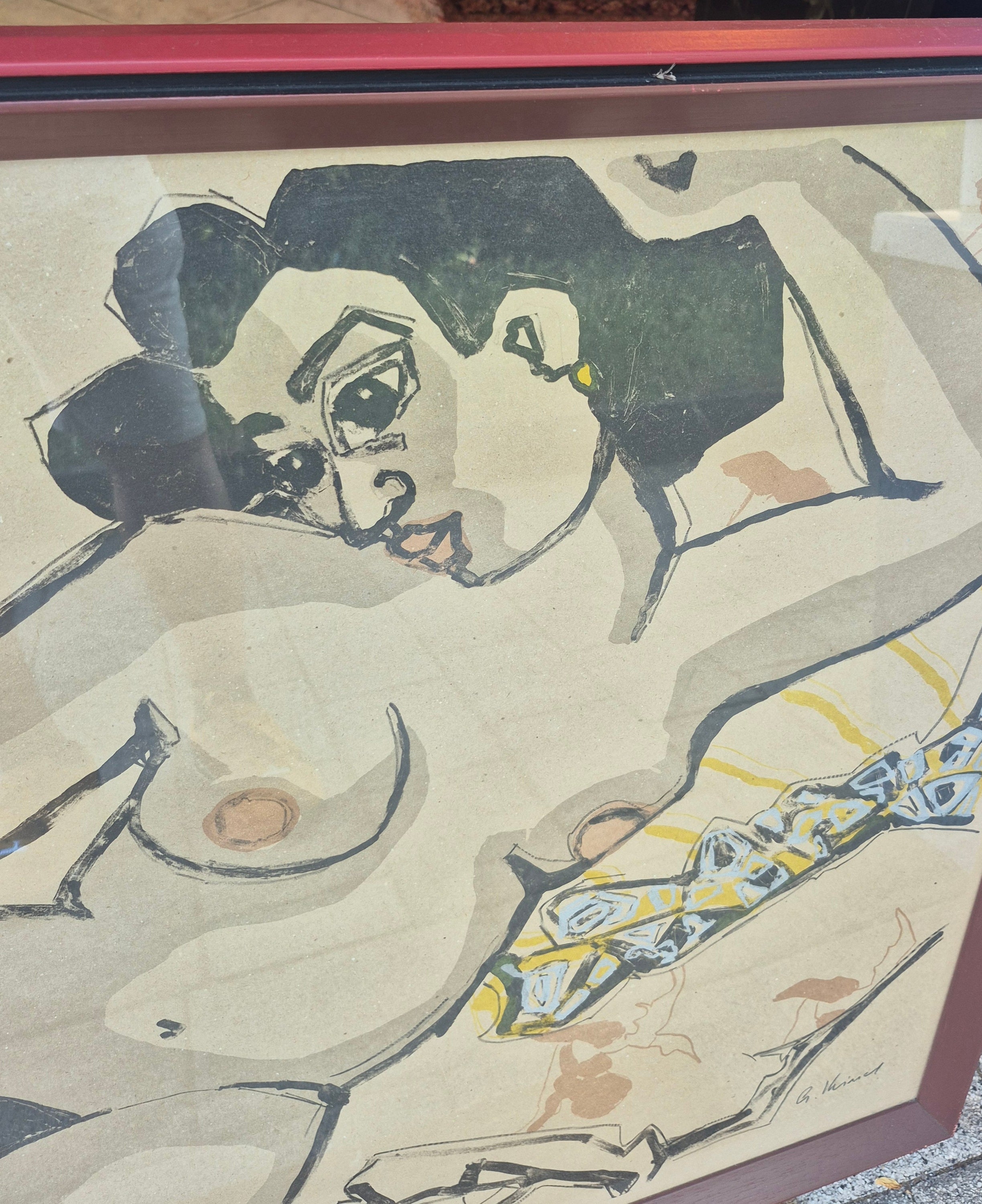 Gernot Kissel Lithographie