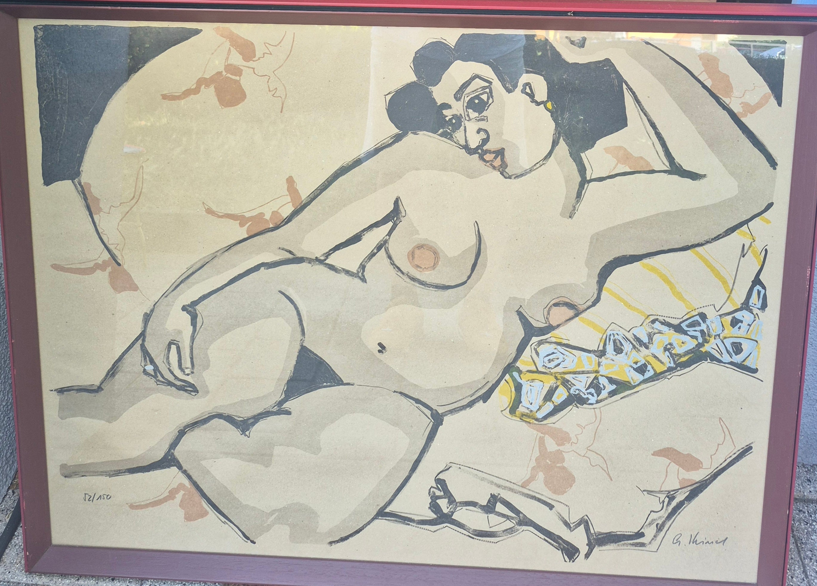 Gernot Kissel Lithographie