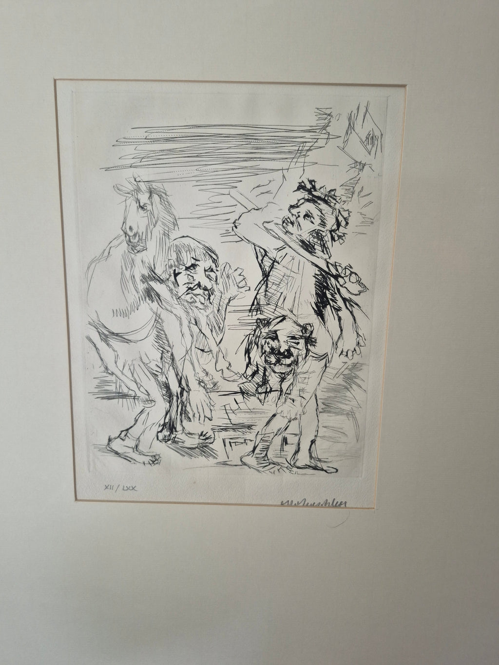 Oskar Kokoschka grafik