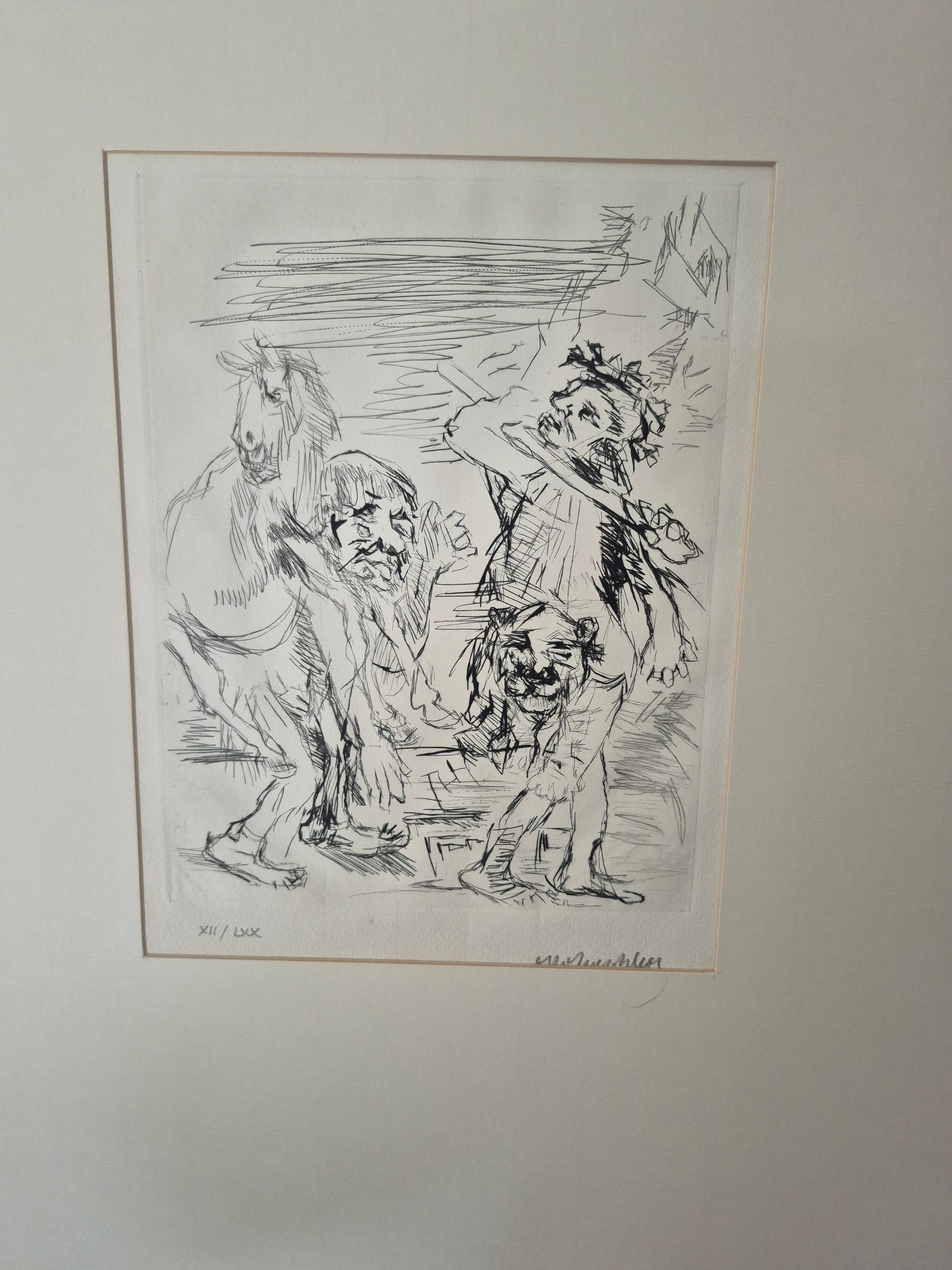 Oskar Kokoschka grafik
