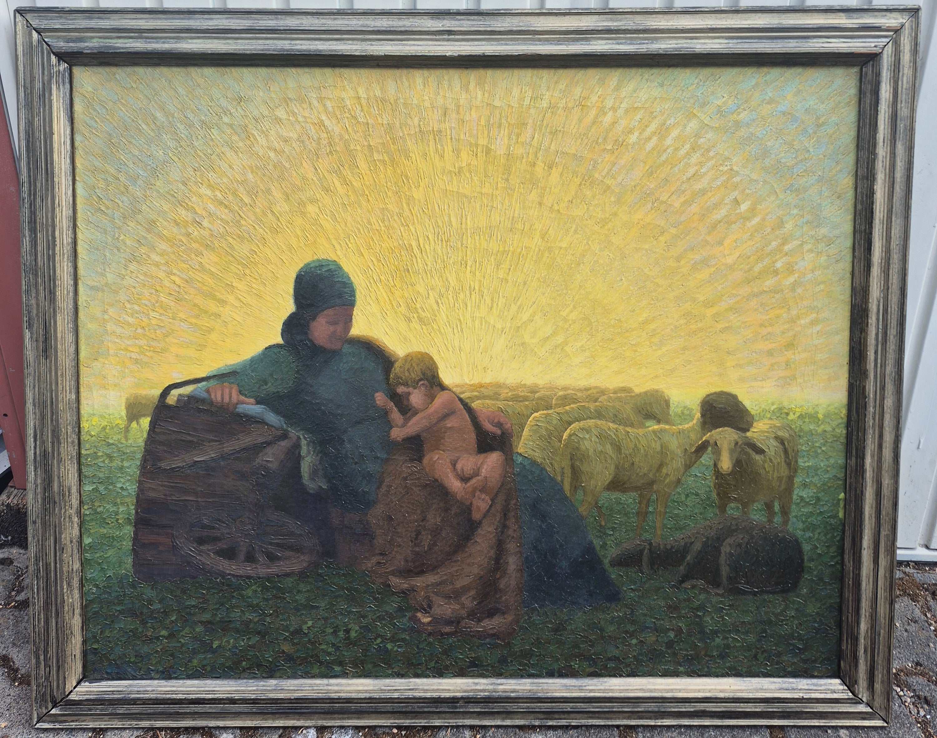 Gemälde sig. Höhmann