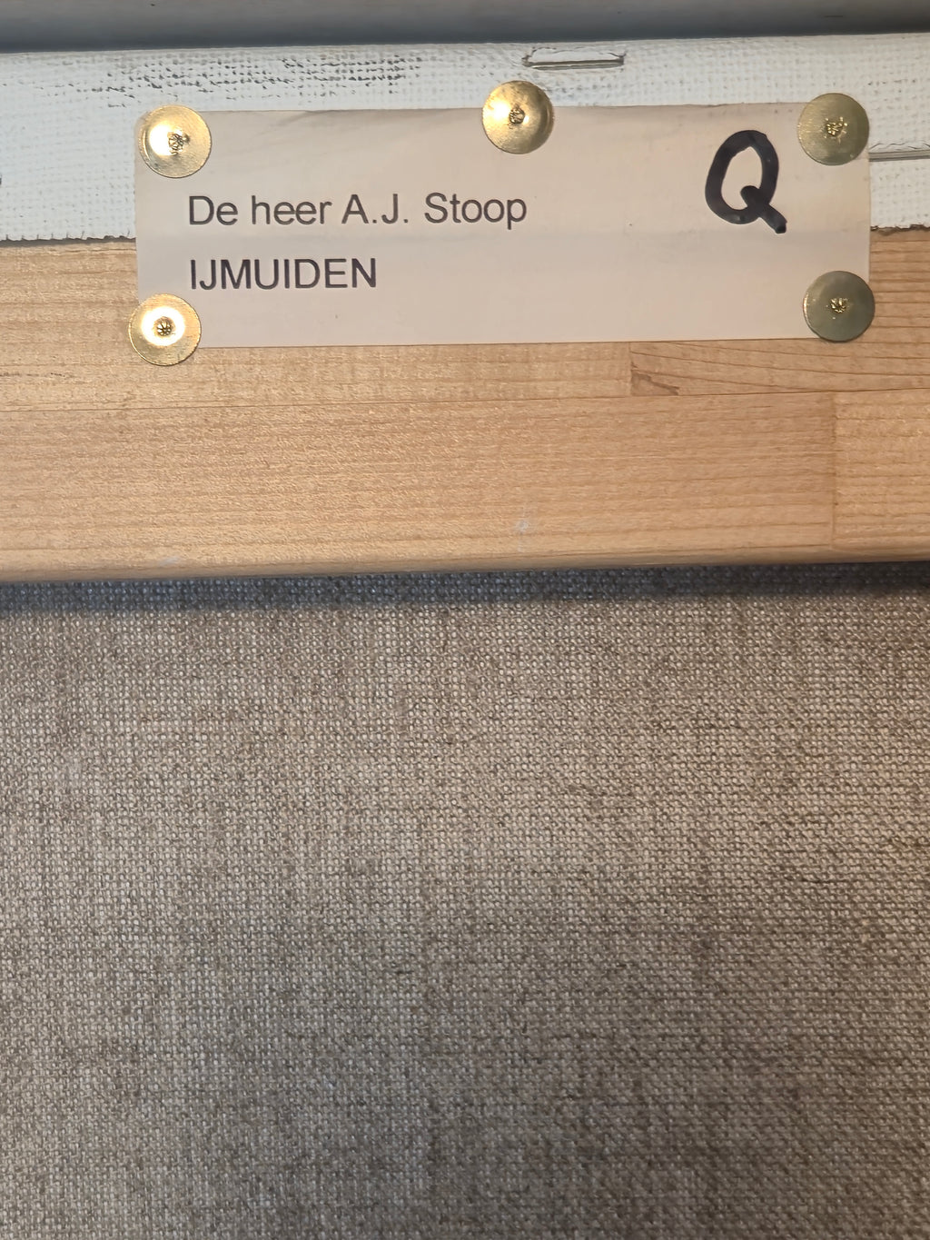 Joop Stoop Ijmuiden Niderland