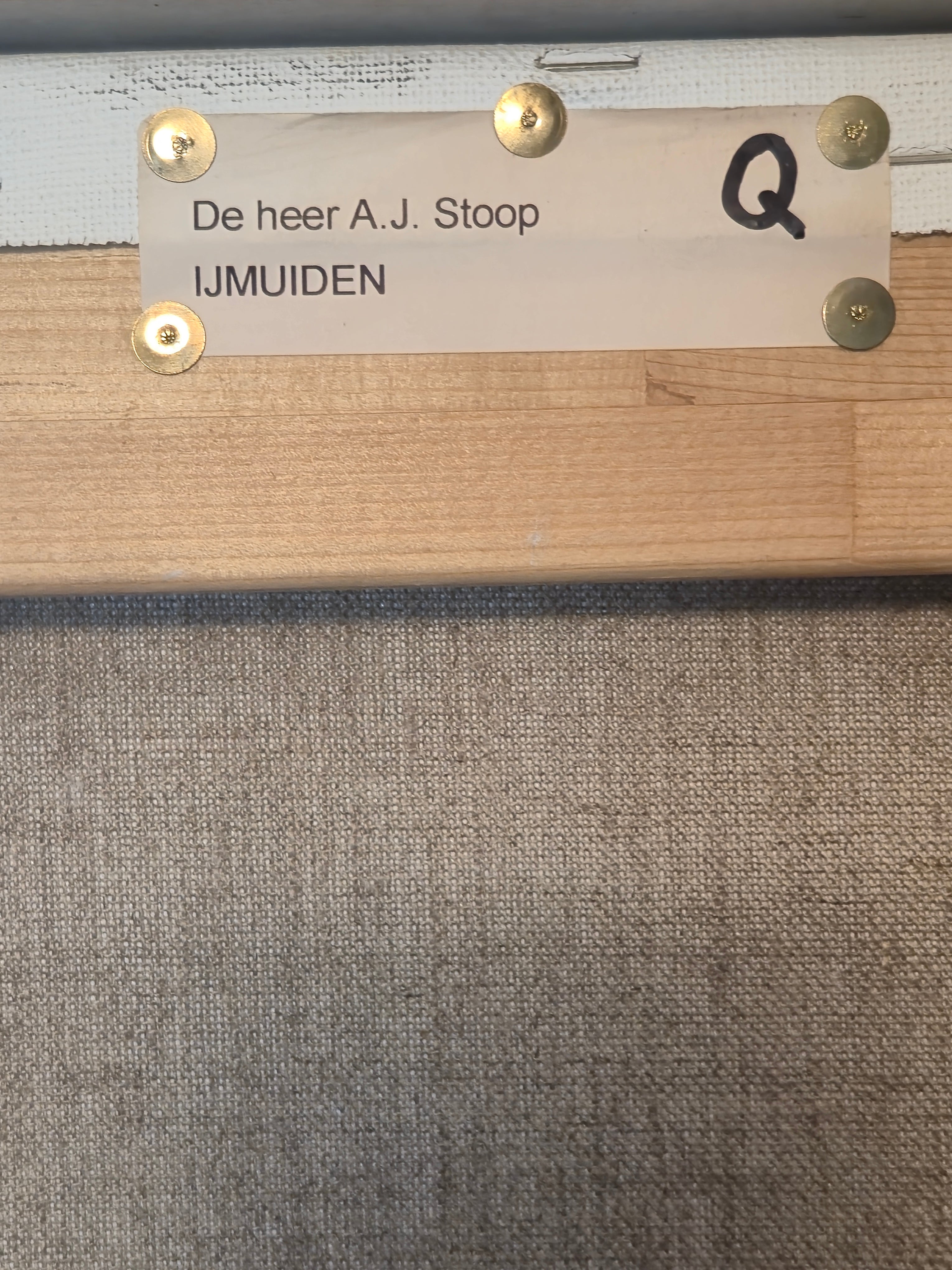 Joop Stoop Ijmuiden Niderland