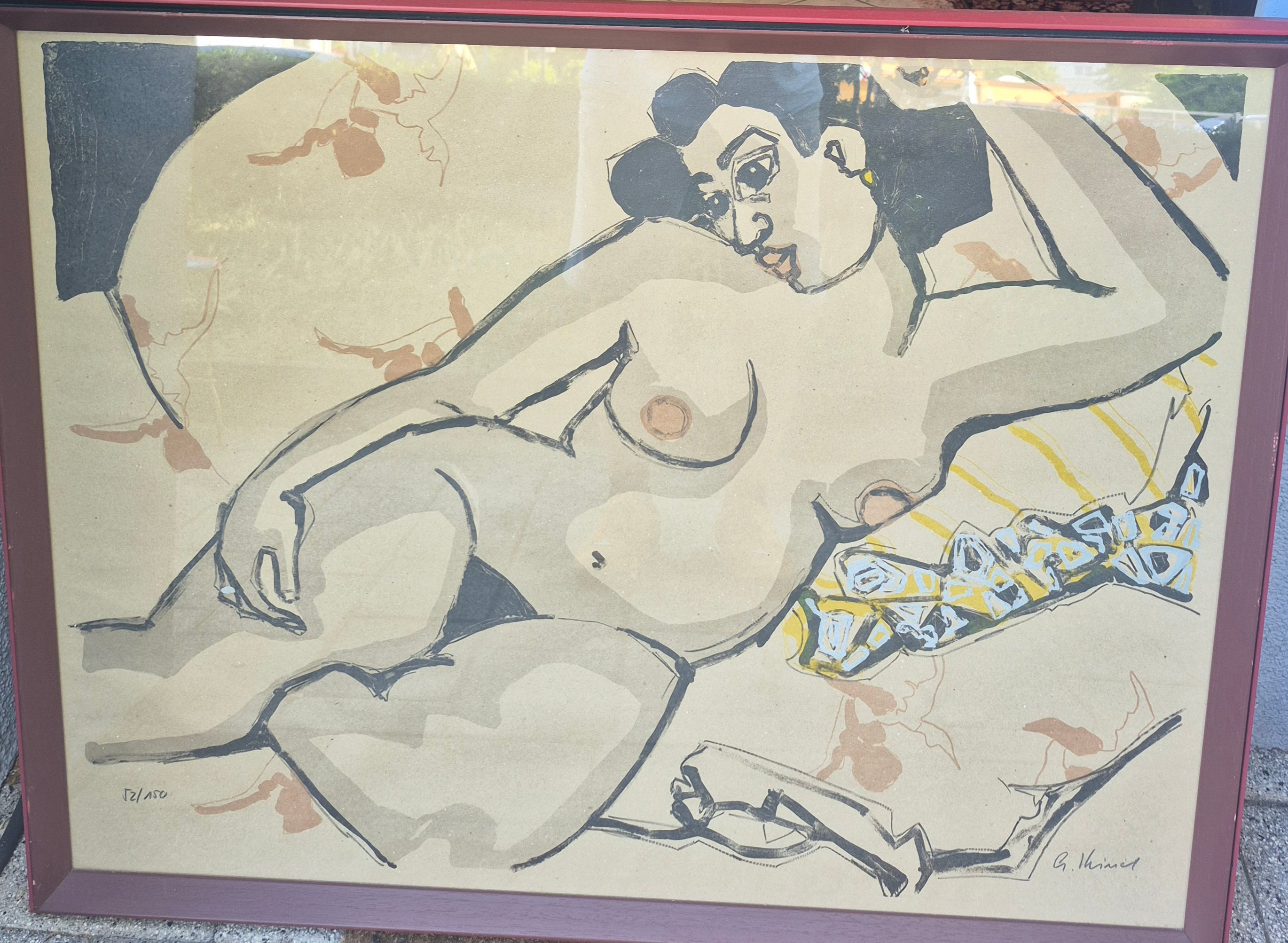 Gernot Kissel Lithographie