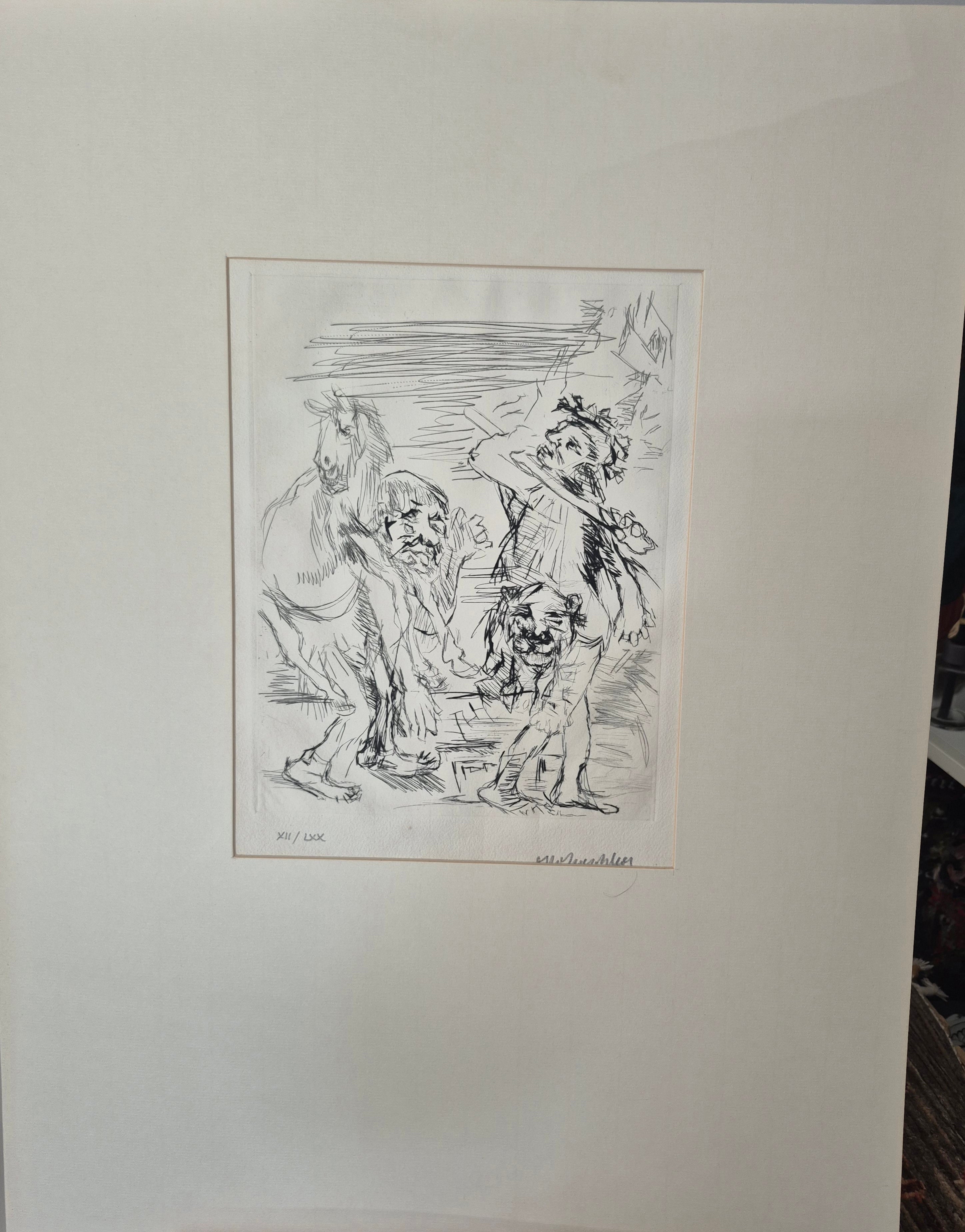 Oskar Kokoschka grafik