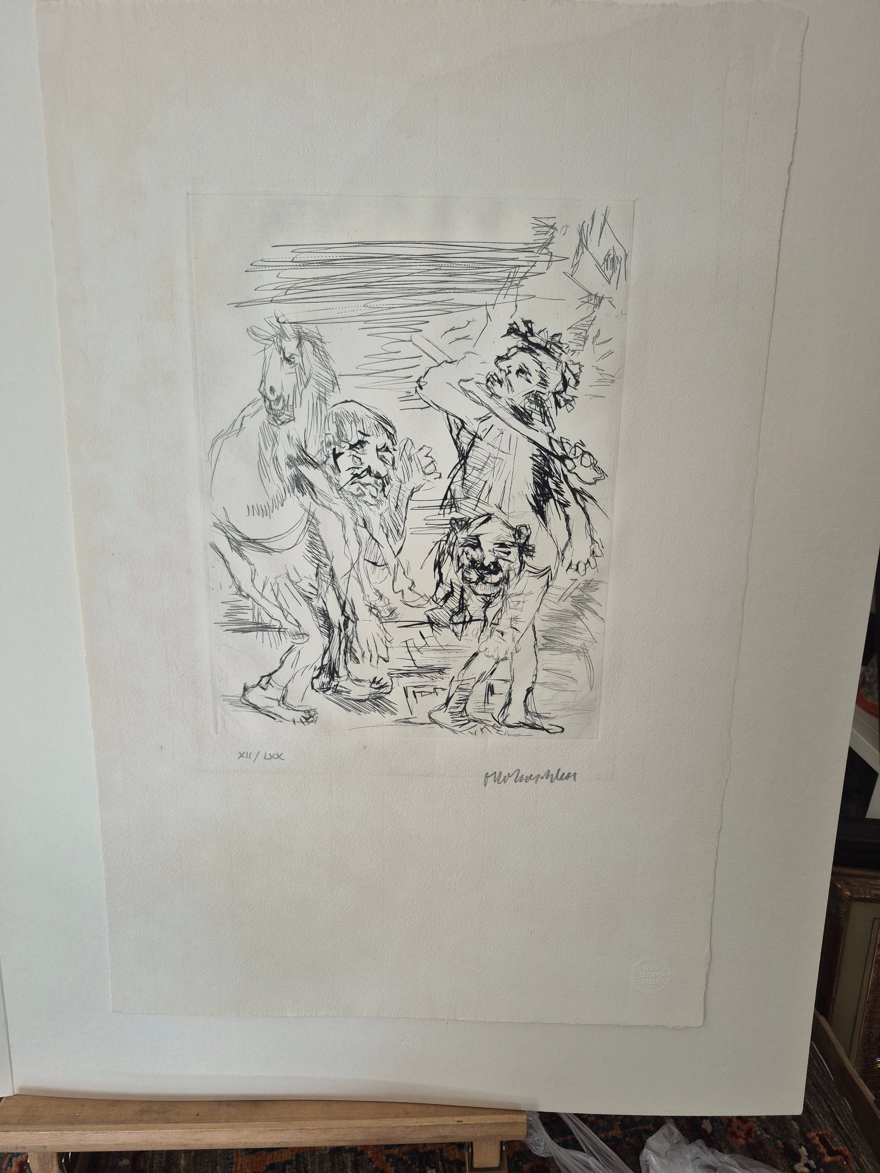Oskar Kokoschka grafik